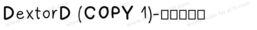 DextorD (COPY 1)字体转换